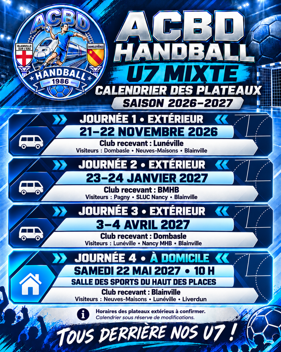 Plateaux U7 Mixte