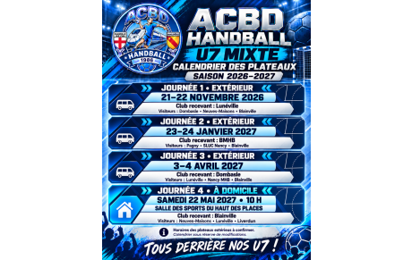 Plateaux U7 Mixte